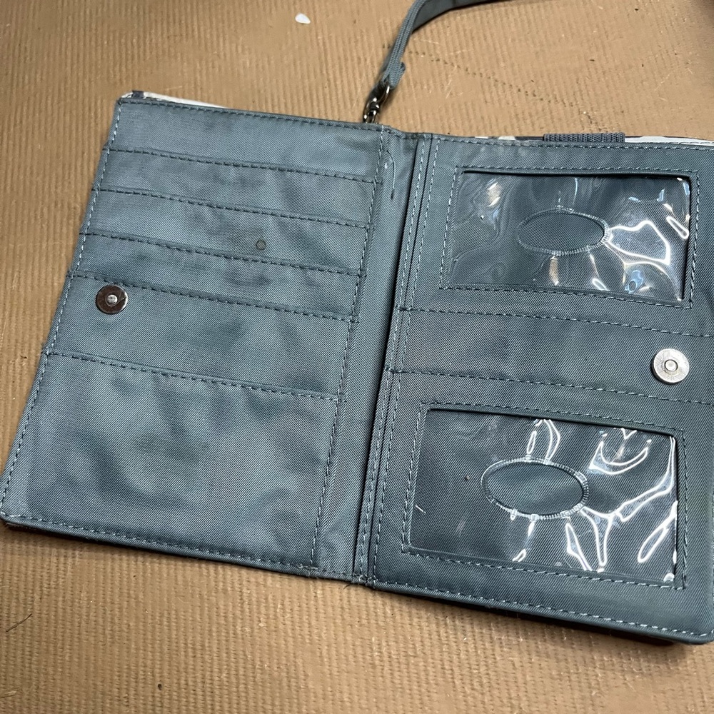 Gray Patterned Wallet - Picture 3 of 4